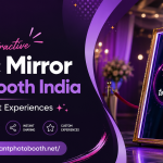 Interactive Magic Mirror Photo Booth India banner by Instant Photo Booth for modern event experiences